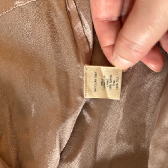 Anthropologie Black Embroidered Overlay A-Line Skirt on Nude Lining - Picture 11 of 11